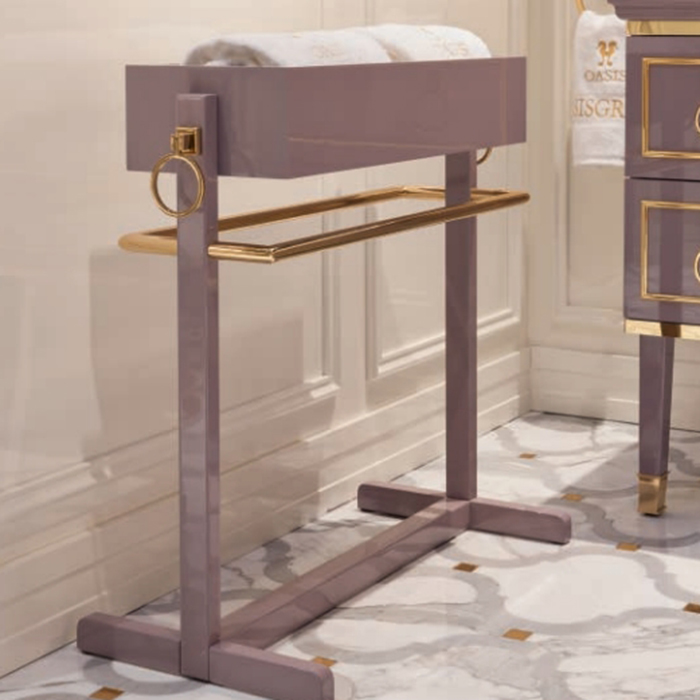 Комплект мебели №14 Oasis Lutetia 180х56х230 см напольная консоль с раковиной и столешницей ФОТО