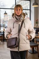 Зимняя куртка с капюшоном арт.2866 [светло-бежевый]