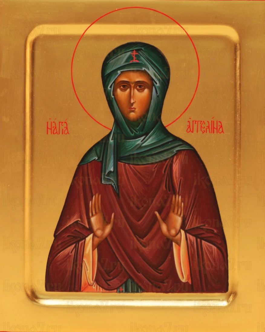 Икона Ангелина Сербская (Бранкович) Преподобная (UV-печать)(10326)