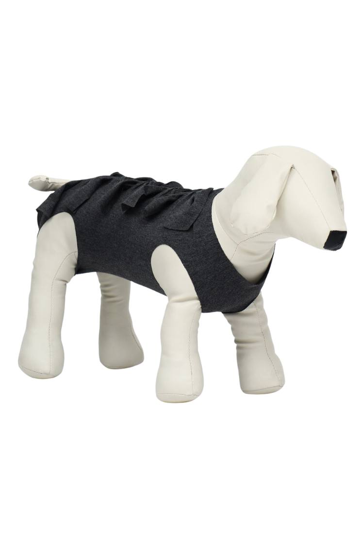 Попона послеоперационная, размер S (ОГ 21-30 см, вес 3-6 кг), серая