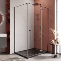 душевой уголок Cezares Liner-AH-1-120/90-C-GM-R