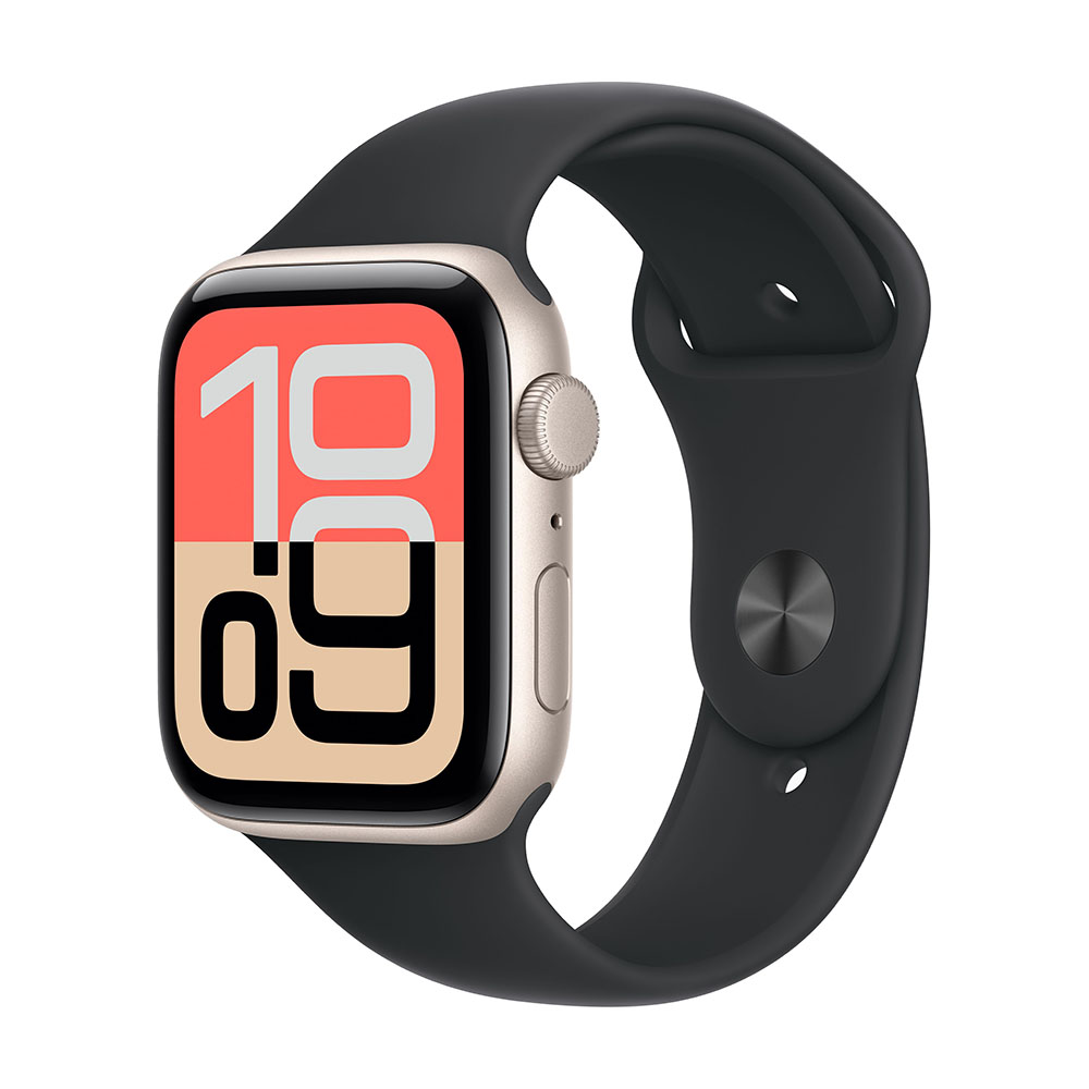 Часы Apple Watch SE 3 GPS 44мм S/M корпус из алюминия Midnight + ремешок Midnight