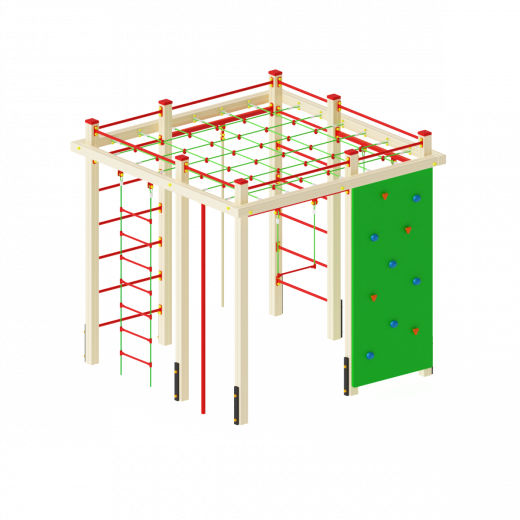 Спортивный комплекс Паутинка 3 2600х2600х2500