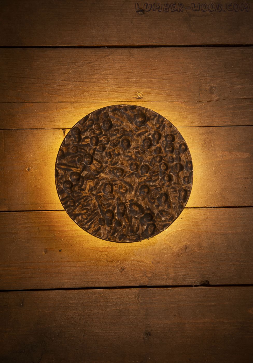 Теплая Луна. Настенный светильник. арт. 7010