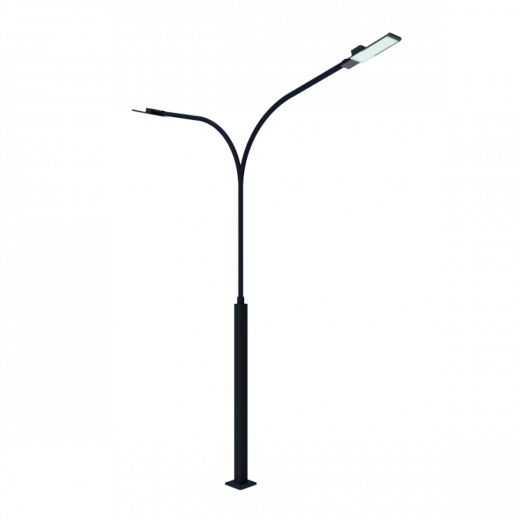 Столб освещения двухстоячный 3030х200х3300