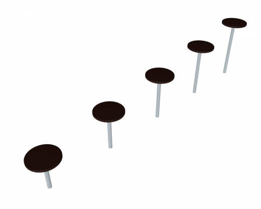 Ступеньки для собак 3000х250х600