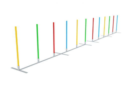 Снаряд "Слалом" 7100х40х1000