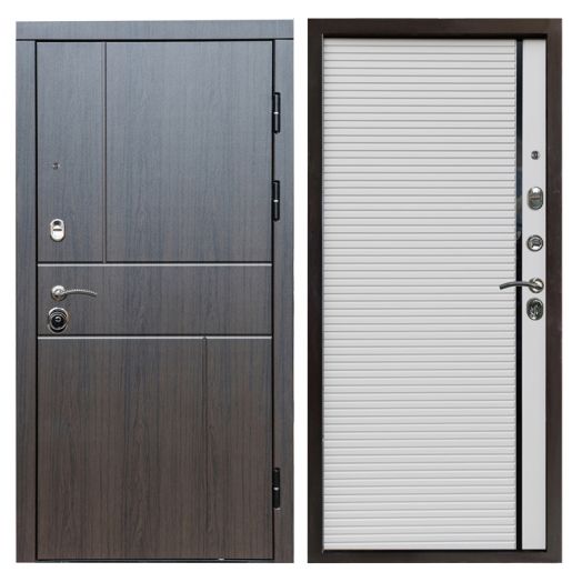 Входная дверь Termo-door Вертикаль Венге - Porte white