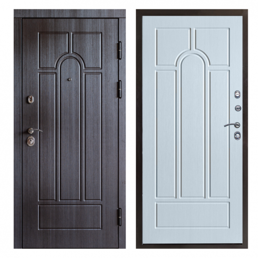 Входная дверь Termo-door Модена Венге - Арка Лиственница