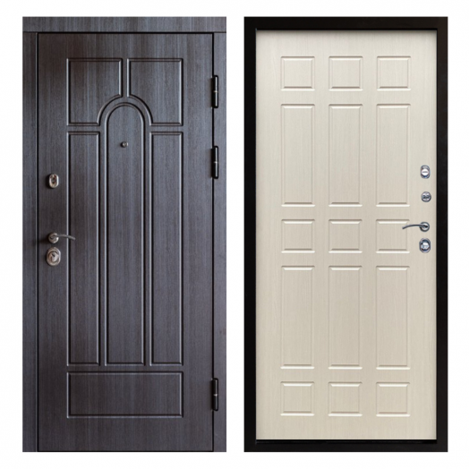 Входная дверь Termo-door Модена Венге - Спарта Лиственница