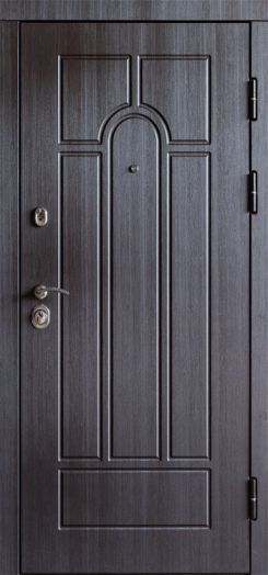 Входная дверь Termo-door Модена Венге - Спарта Лиственница