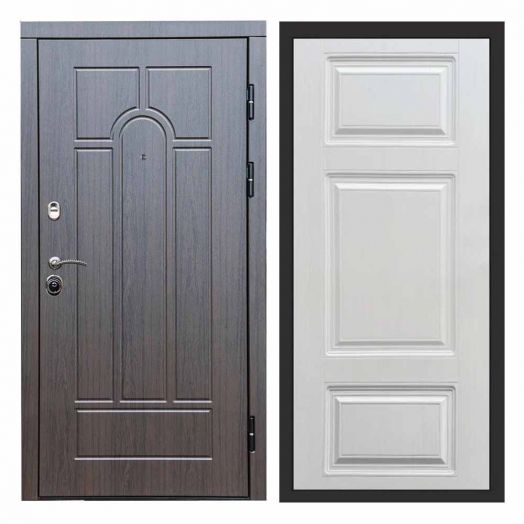 Входная дверь Termo-door Модена Венге - Лион Лиственница