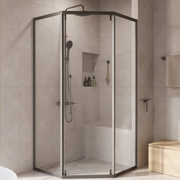 Душевой уголок Cezares Relax-304-P-1-100-C-GM