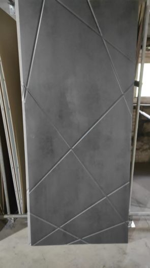 Входная дверь Termo-door Орегон Венге - Лучи Бетон темный