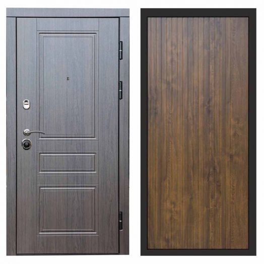 Входная дверь Termo-door Орегон Венге - FLAT Дуб