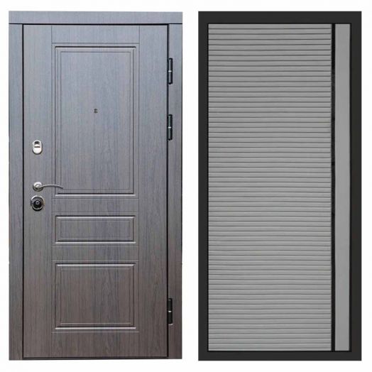 Входная дверь Termo-door Орегон Венге - Porte Грей софт