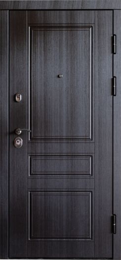 Входная дверь Termo-door Орегон Венге - Зеркало триумф Лиственница