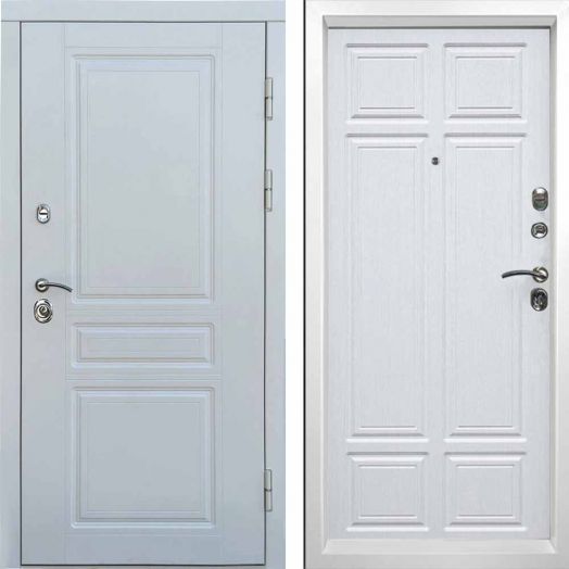 Входная дверь Termo-door Орегон WHITE - Премиум Лиственница