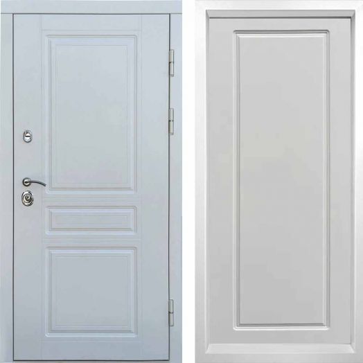 Входная дверь Termo-door Орегон WHITE - Гранд Белый софт