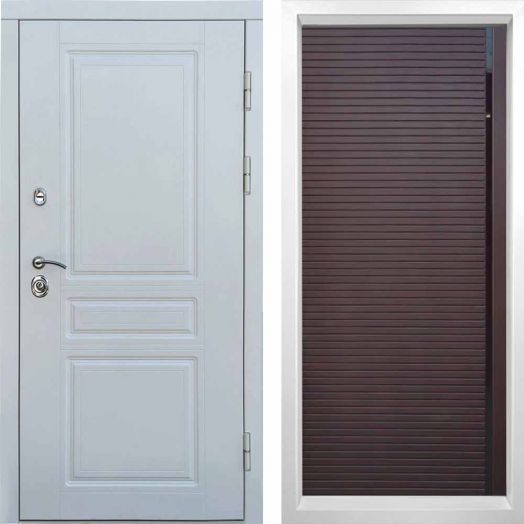 Входная дверь Termo-door Орегон WHITE - Porte Шоколад