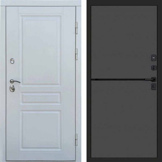 Входная дверь Termo-door Орегон WHITE - Нео Графит