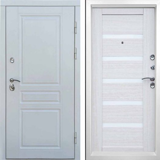 Входная дверь Termo-door Орегон WHITE - Царга Лиственница