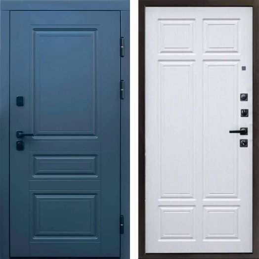 Входная дверь Termo-door Орегон Графит - Лиственница премиум