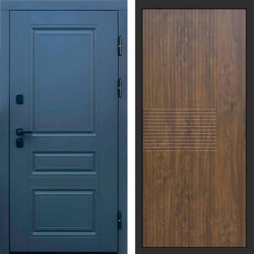 Входная дверь Termo-door Орегон Графит - Мастино Дуб