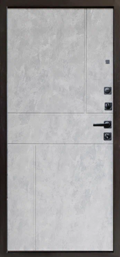 Входная дверь Termo-door Орегон Грин - Горизонт Бетон светлый