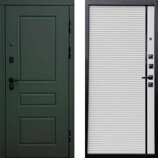 Входная дверь Termo-door Орегон Грин - Porte white