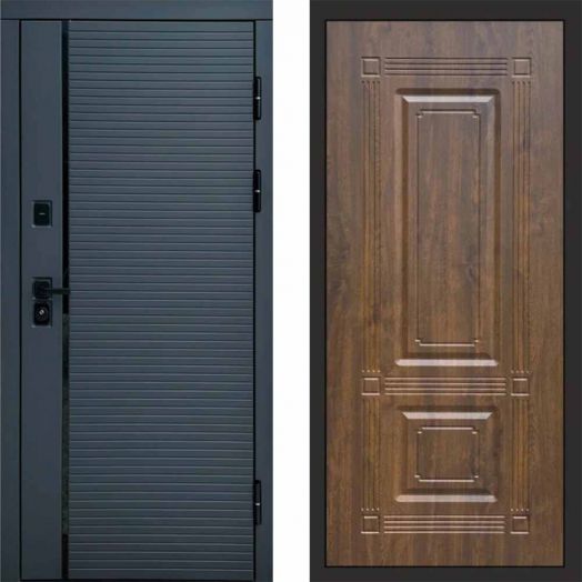 Входная дверь Termo-door Графит line - Мадрид Дуб