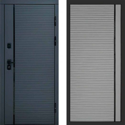 Входная дверь Termo-door Графит line - Porte Грей софт