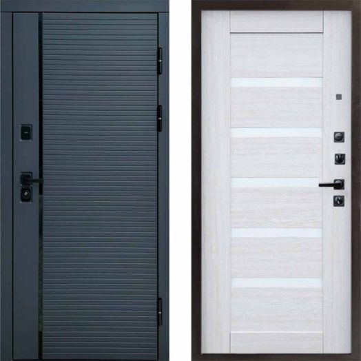 Входная дверь Termo-door Графит line - Царга Лиственница