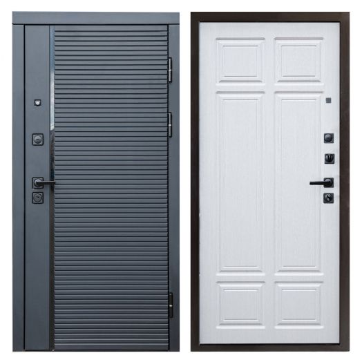 Входная дверь Termo-door Black Line - Премиум Лиственница