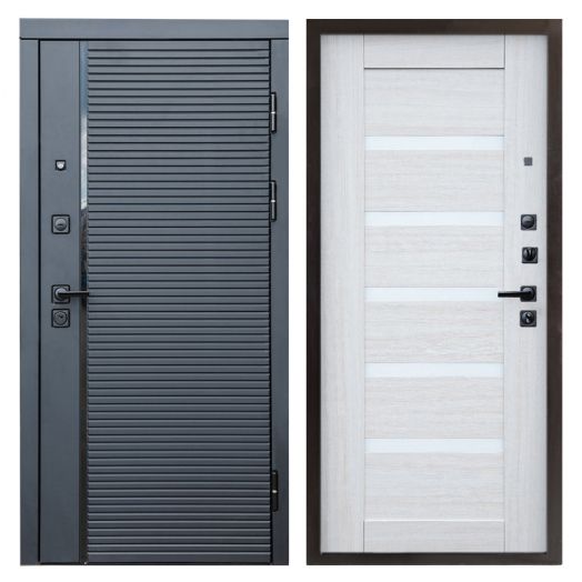 Входная дверь Termo-door Black Line - Царга Лиственница