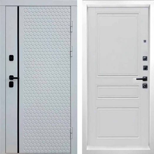 Входная дверь Termo-door Simple White - Классик Белый софт