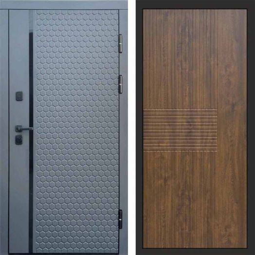 Входная дверь Termo-door Simple Графит - Мастино Дуб