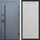 Входная дверь Termo-door Simple Графит - Гранд Белый софт