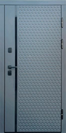 Входная дверь Termo-door Simple Графит - Porte black