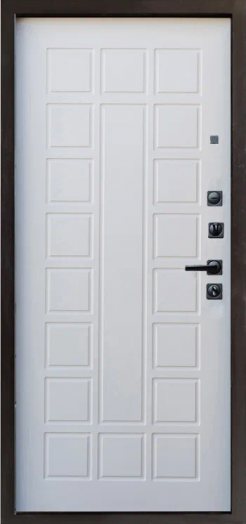 Входная дверь Termo-door Сфера - Престиж Белое дерево