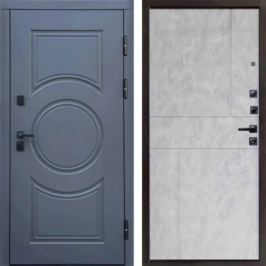 Входная дверь Termo-door Сфера - Горизонт Бетон светлый