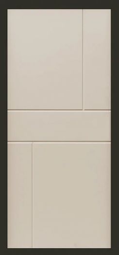 Входная дверь Termo-door Сфера - Горизонт Слоновая кость