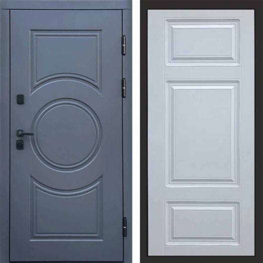 Входная дверь Termo-door Сфера - Лион Белый софт