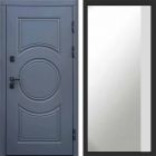 Входная дверь Termo-door Сфера - Широкое Зеркало Фацет Белый софт