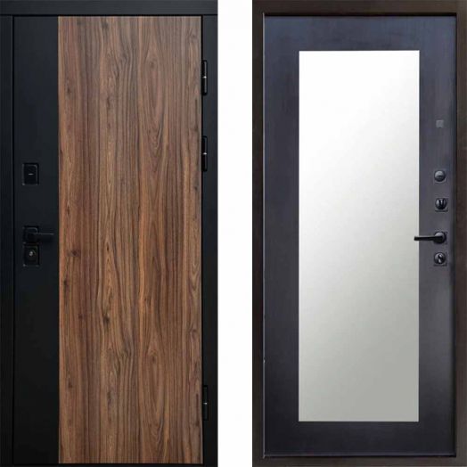 Входная дверь Termo-door Флэш - Зеркало триумф Венге