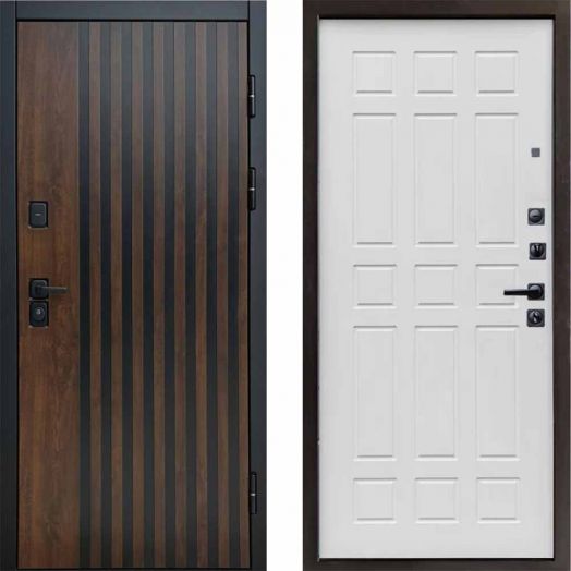 Входная дверь Termo-door Кантри - Спарта Белое дерево