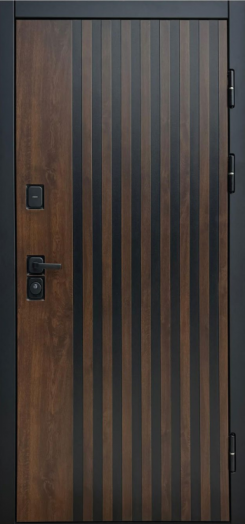 Входная дверь Termo-door Кантри - Лучи Бетон темный