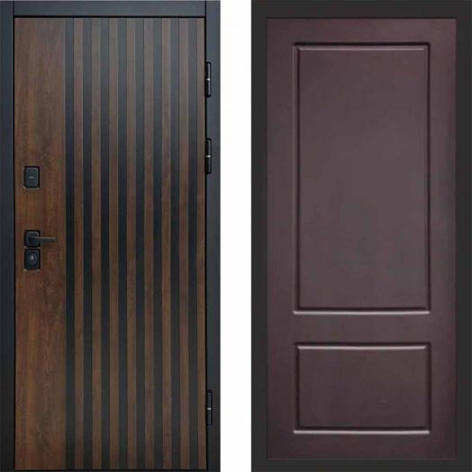 Входная дверь Termo-door Кантри - Марсель Шоколад