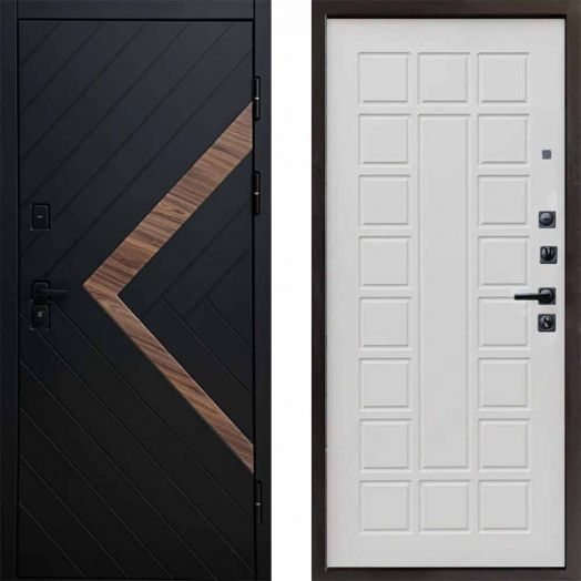 Входная дверь Termo-door Плэй - Престиж Бежевый матовый