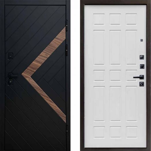 Входная дверь Termo-door Плэй - Спарта Белое дерево